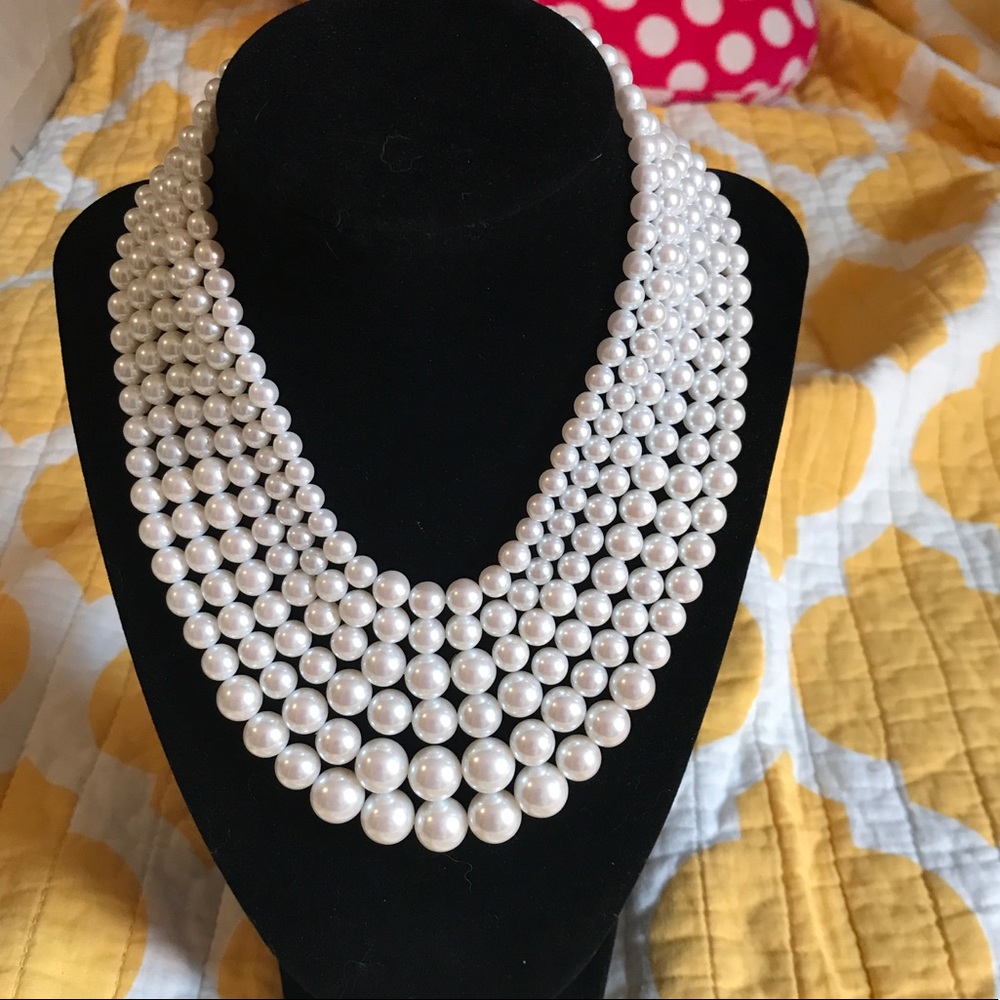Faux Pearl Necklace